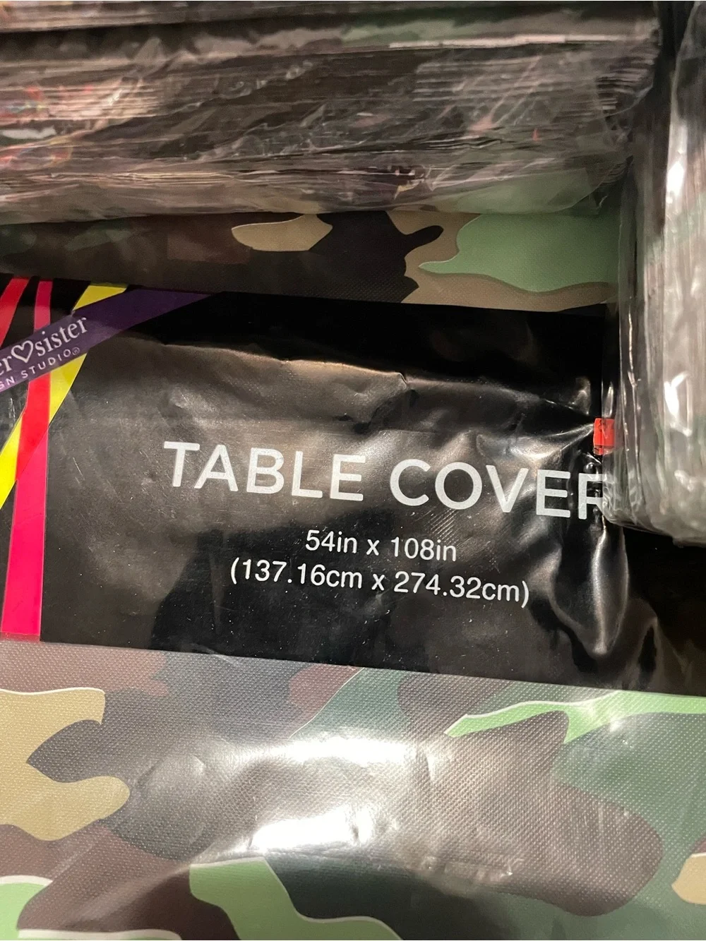 Camo party set
